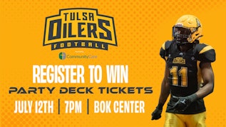 Tulsa Oilers Football Party Deck Tickets