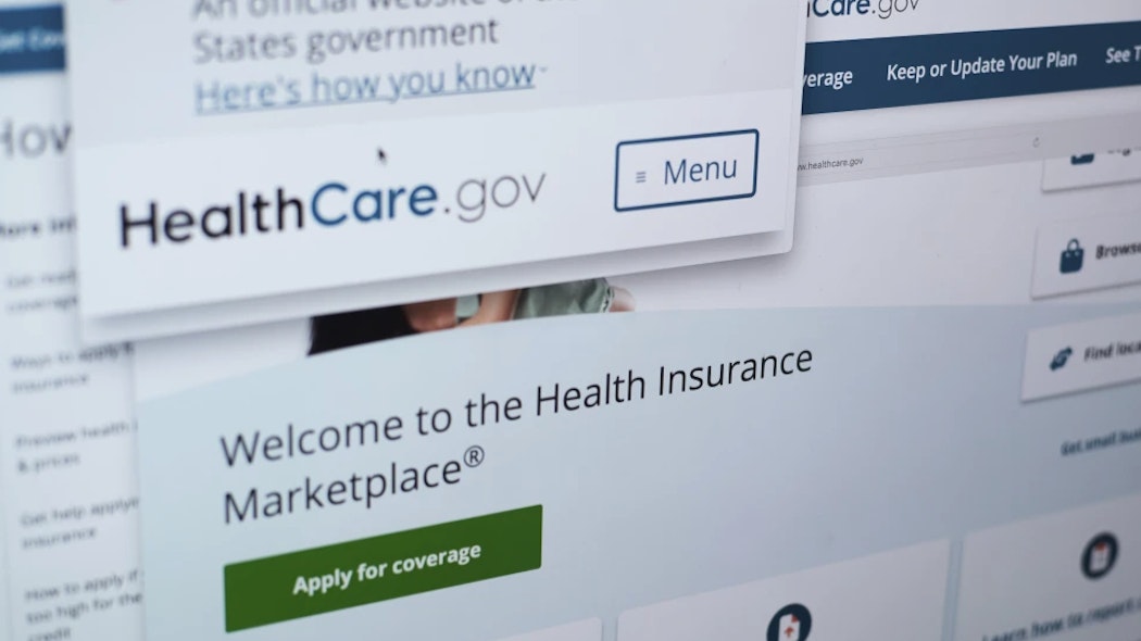 Affordable Care Act health insurance website healthcare.gov 