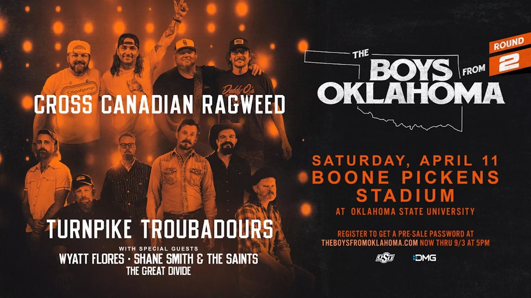 Cross Canadian Ragweed, Turnpike Troubadours return to Stillwater for