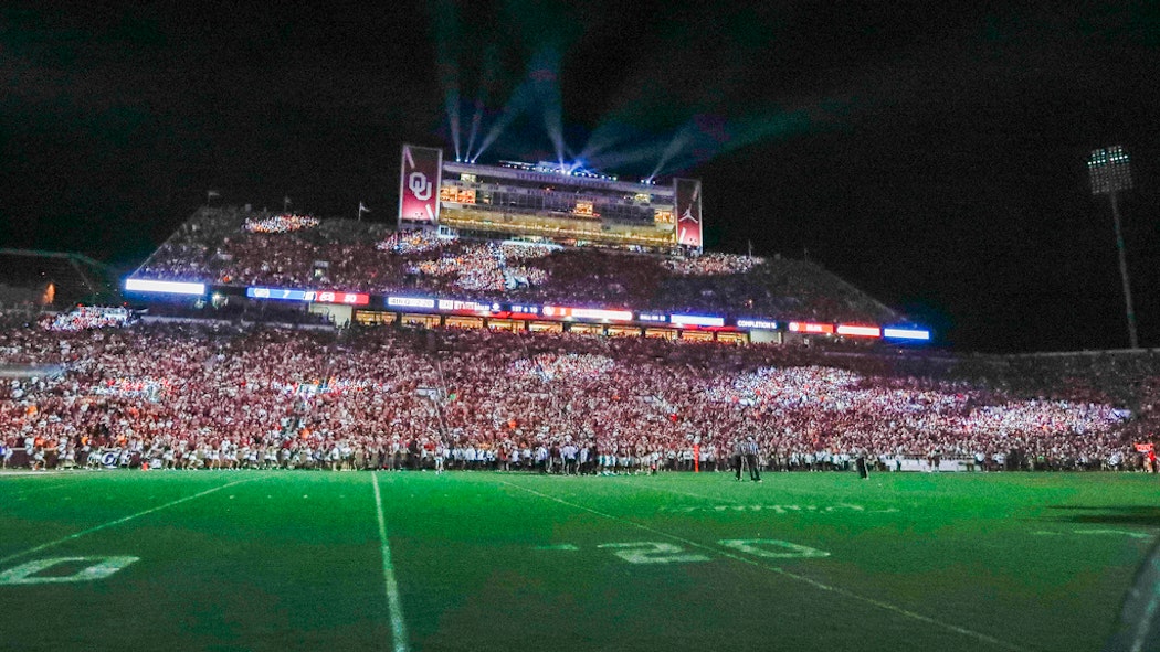 OU Football stadium - Sept. 2024