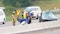 Turner Turnpike westbound lanes reopened at mile marker 150 after crash involving semi
