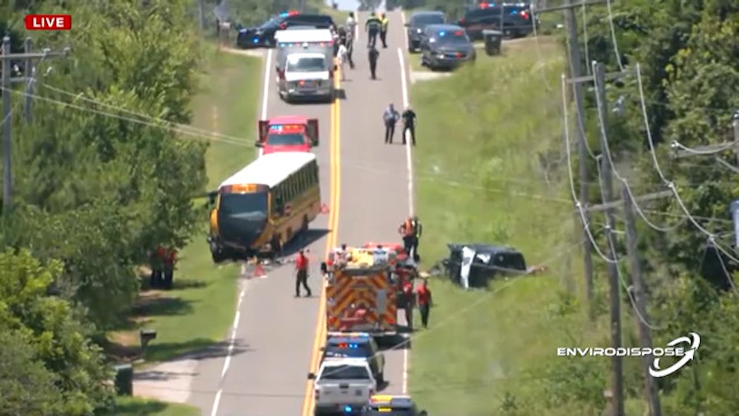 Norman School Bus crash - July 10, 2025