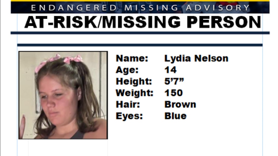 洋書 Missing and Endangered Endangered missing alert issued for 14-year-old in Blackwell