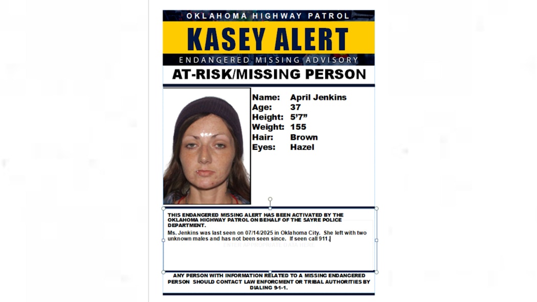 Kasey Alert: April Jenkins