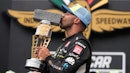 Bubba Wallace becomes first Black driver to win on Indianapolis Motor Speedway with Brickyard 400 victory