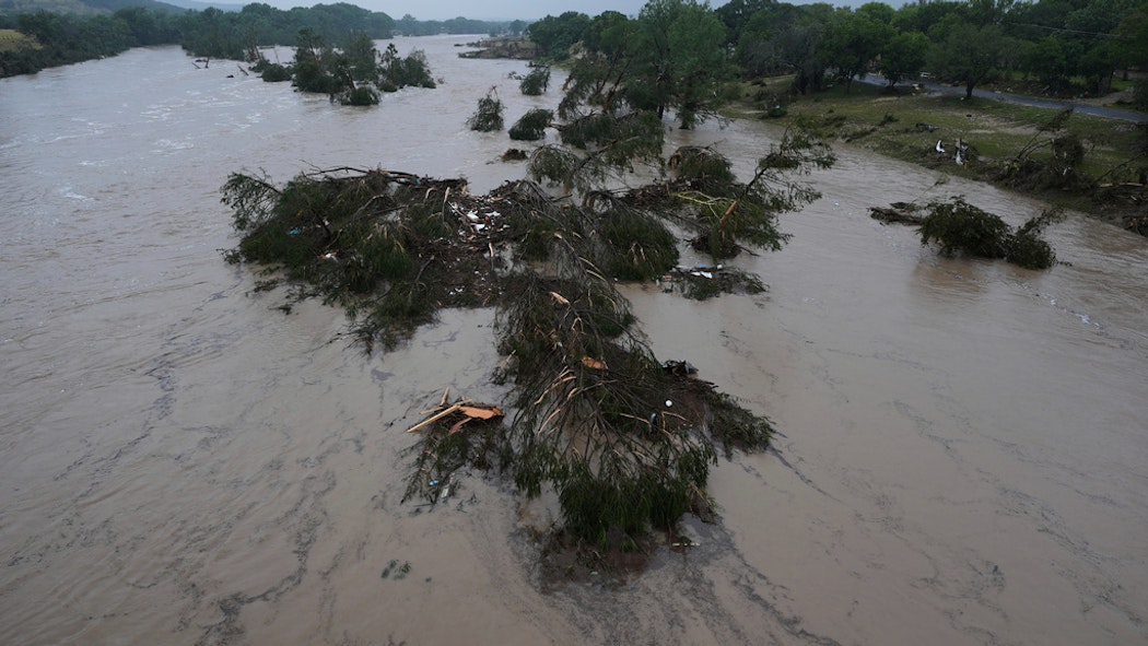 Guadalupe River flooding in Kerrville Texas July 4 2025