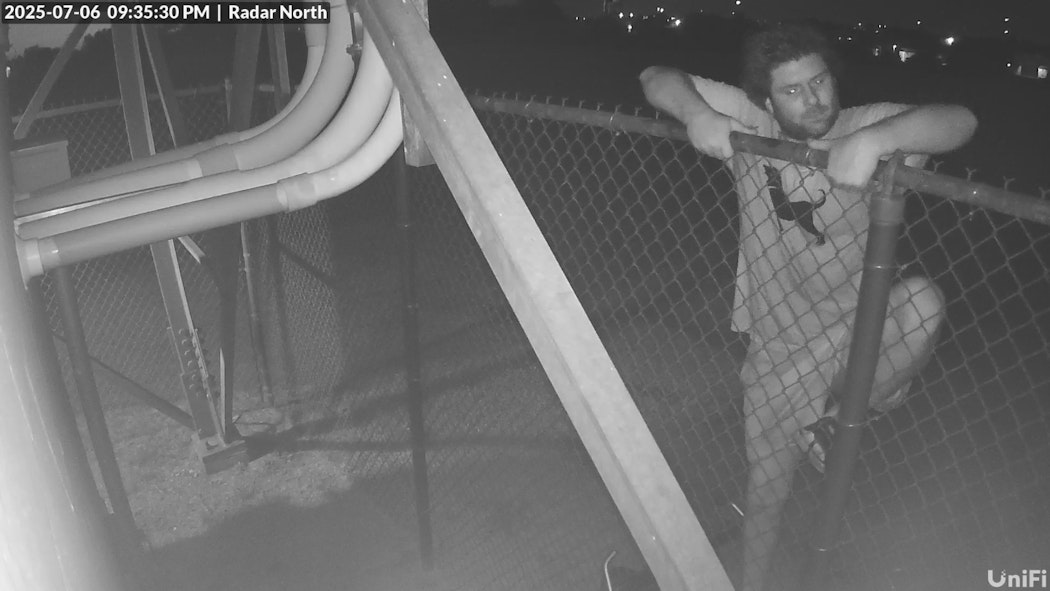 Suspect Breaks Into News 9 Radar Site