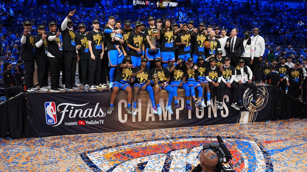 NBA Finals Champions Oklahoma City Thunder