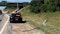 Truck crashes off I-44 off-ramp in northwest OKC