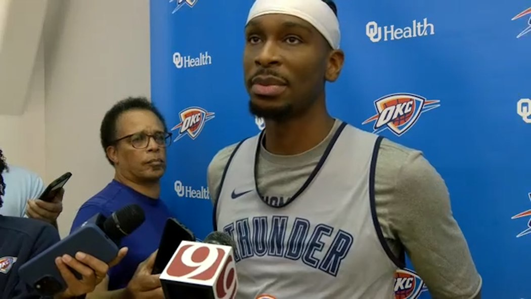 Shai Gilgeous-Alexander on Thunder's banner night, facing KD and the ...