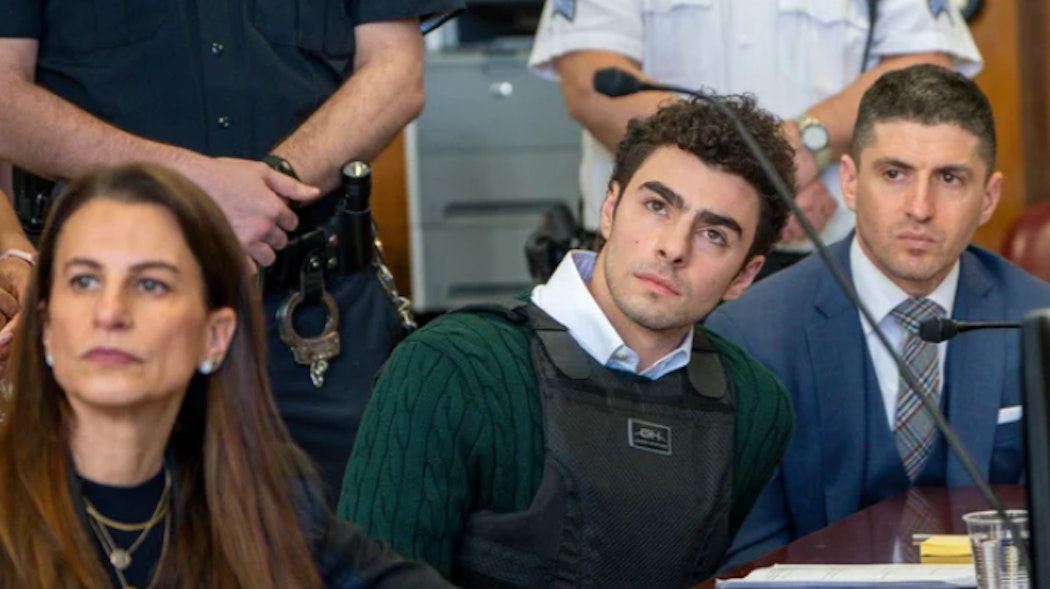 Luigi Mangione in court