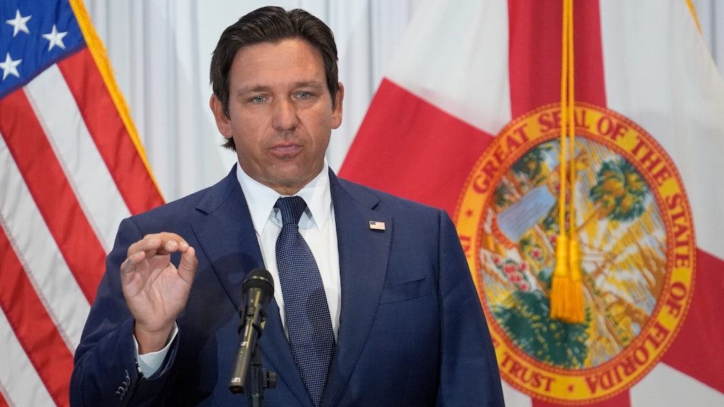 Ron DeSantis speaking