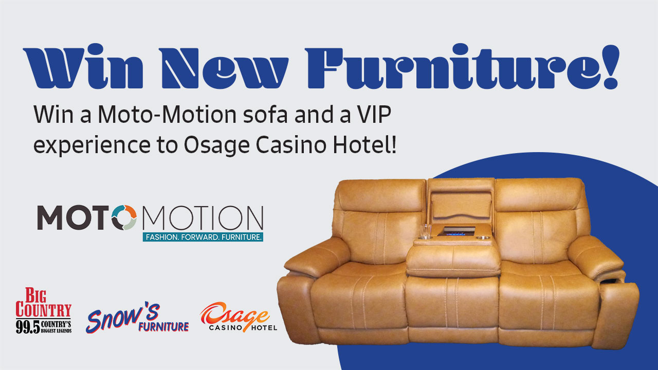 Win big at Snow's Furniture!